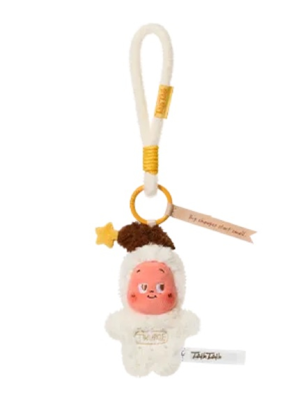 POP MART Twinkle Twinkle Savor the Moment Series plush pendant - Sweet Cream
